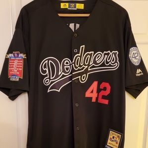 New Large Dodgers Jackie Robinson Jersey